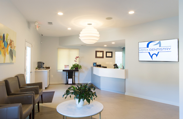 Reception Area of Vera Dentistry